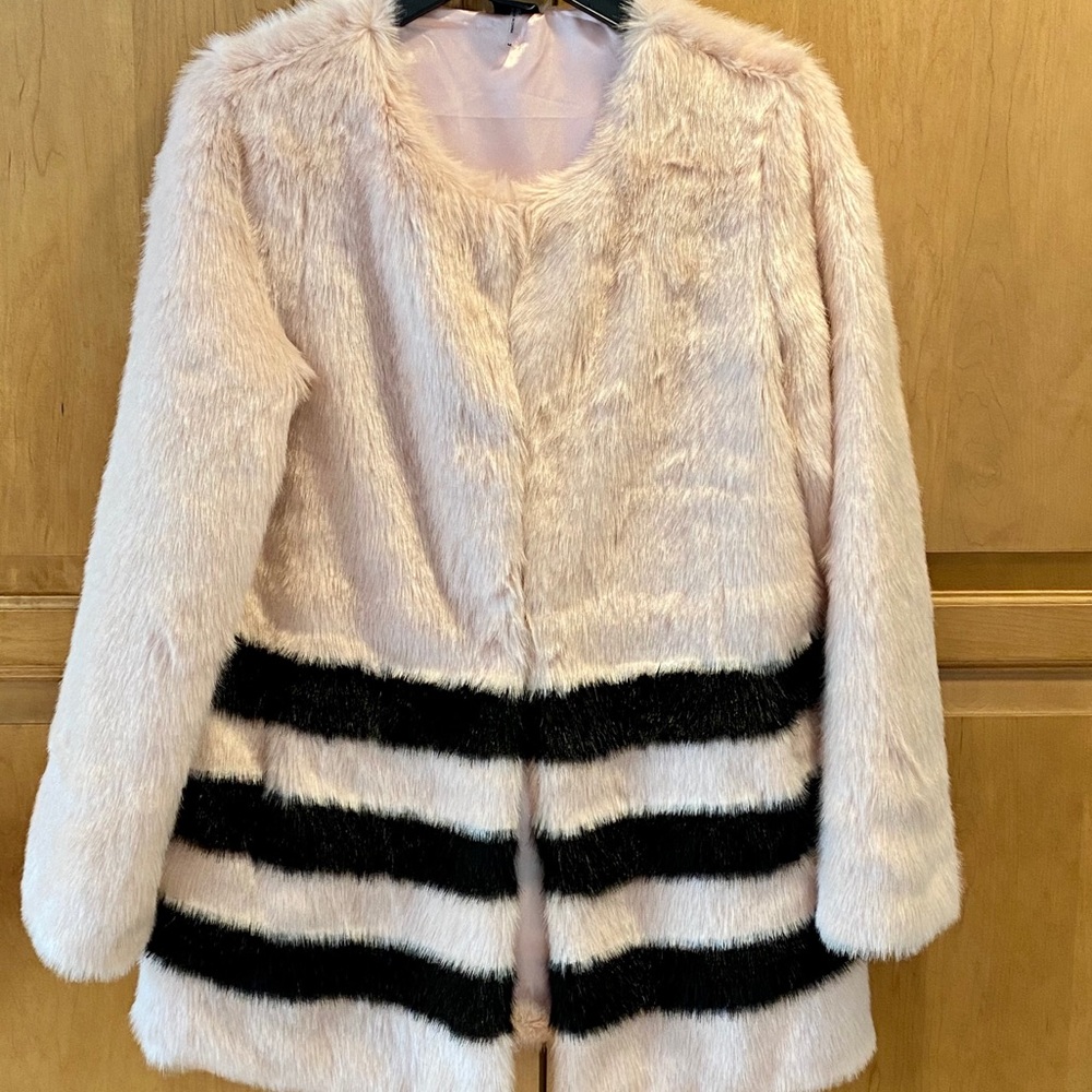 Faux Fur Coat - Love Token